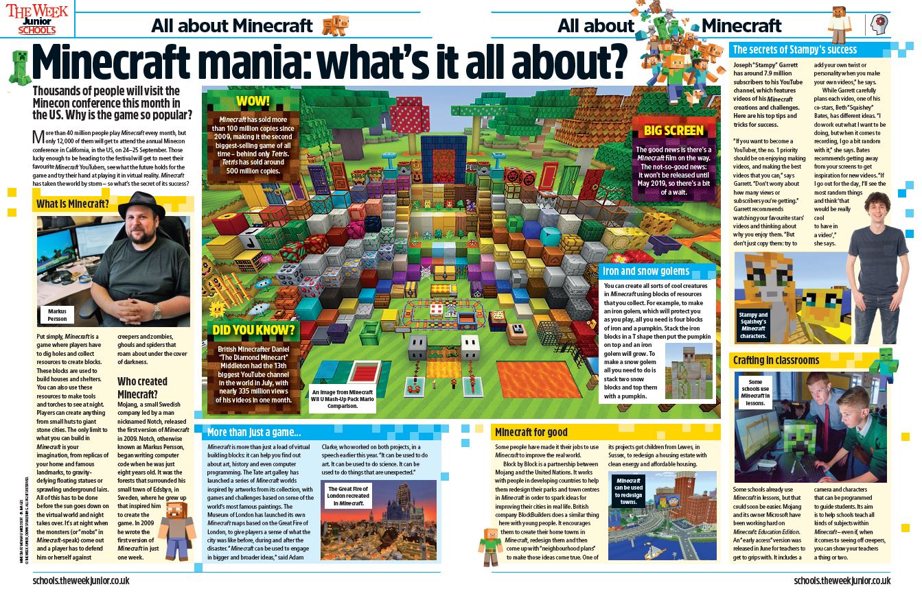 Minecraft |The Week Junior Schools